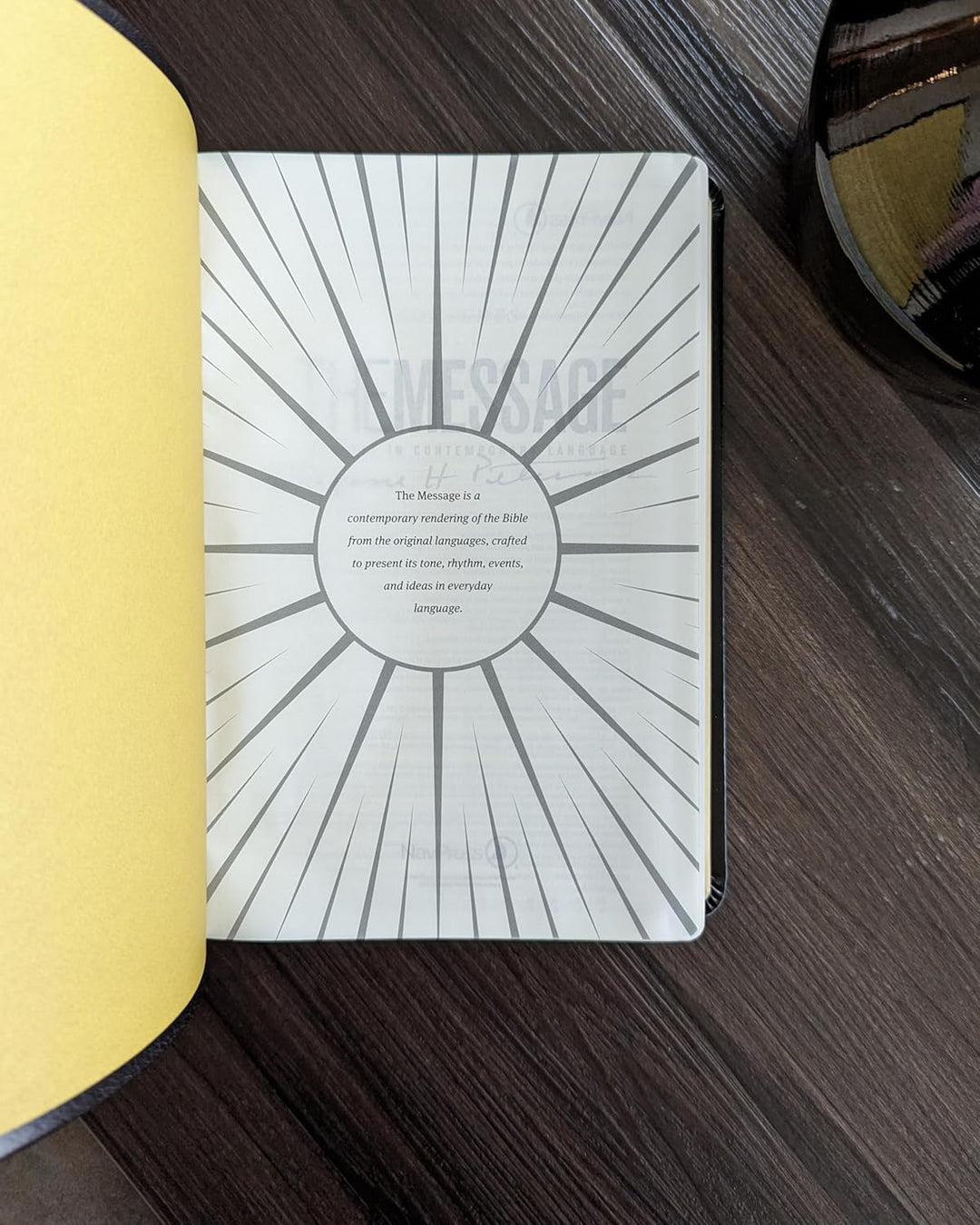 The Message Anniversary Edition (Leather-Look, Life-Light Black) Imitation Leather