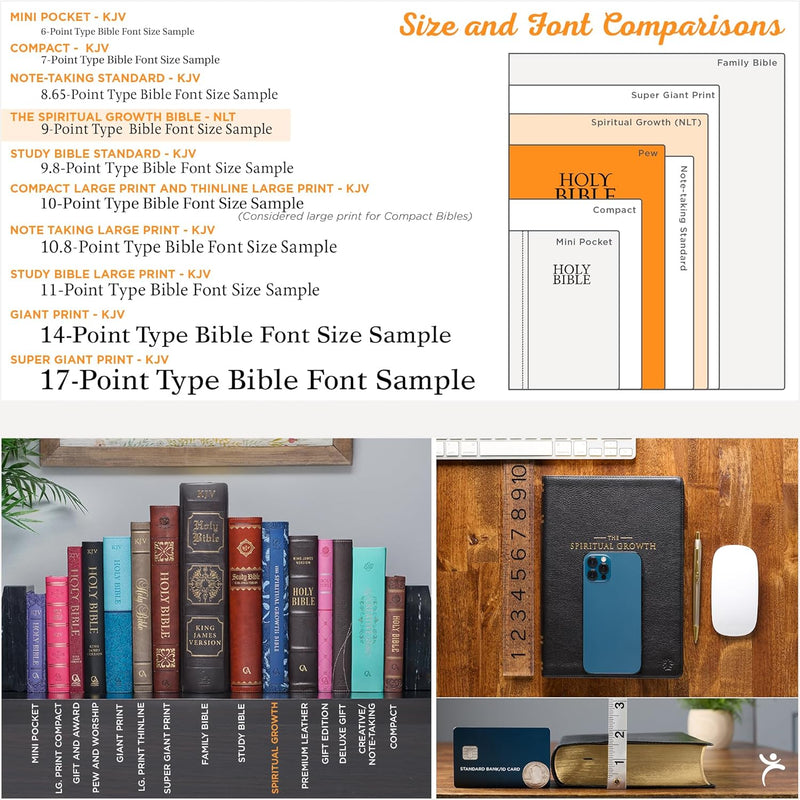 Pink Magnolia Faux Leather Spiritual Growth Bible