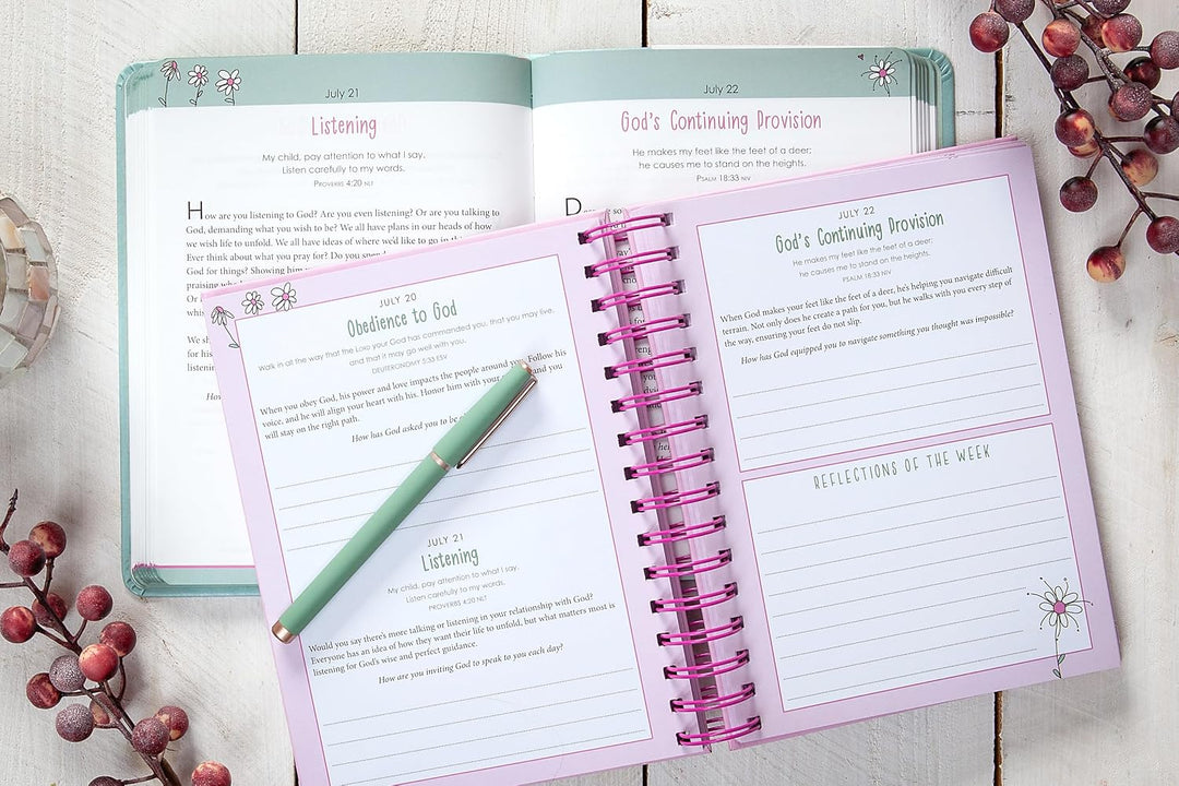 Trusting God with Every Breath: 365 Devotional Journal for Women by Amy Mecham