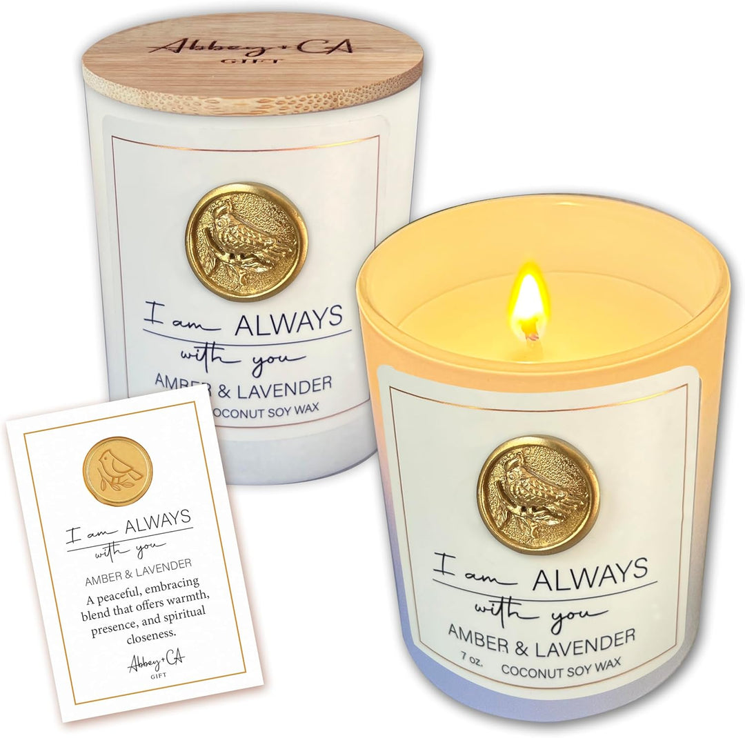 Always with You - Amber &amp; Lavender - Scentspirations Candle Collection