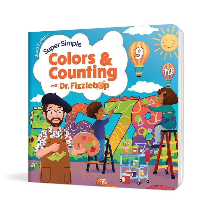 Super Simple Colors and Counting with Dr. Fizzlebop (Dr. Fizzlebop’s Super Simple Science) by Brock Eastman (Author) (Copy)
