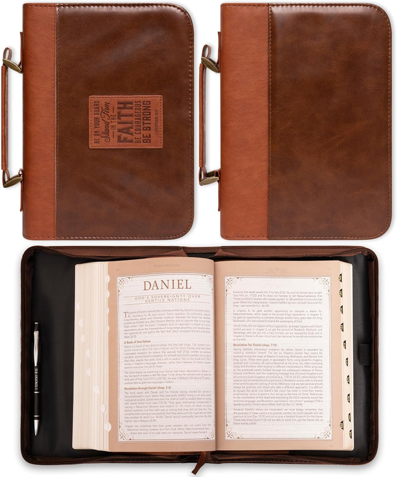 Bible Cover - Stand Firm in The Faith - 1 Corinthians 16:13