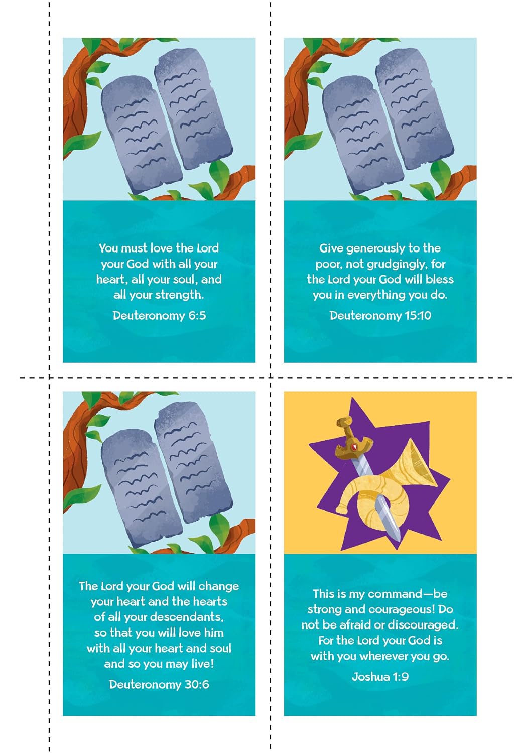 GO Bible Key Verse Challenge: Scripture Memory Verse Cards by Brock Eastman (Author), Talia Messina (Author)