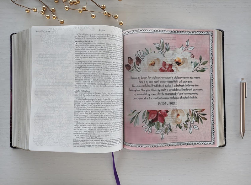Inspire PRAYER Bible Giant Print NLT, Filament Enabled