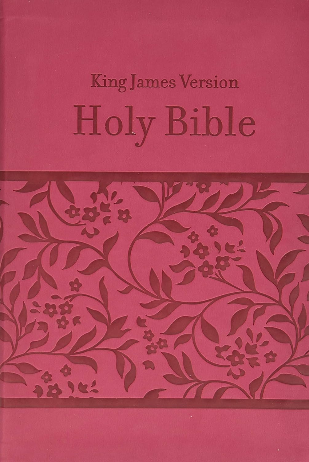 KJV Deluxe Gift &amp; Award Bible (DiCarta Pink) (King James Bible) Imitation Leather