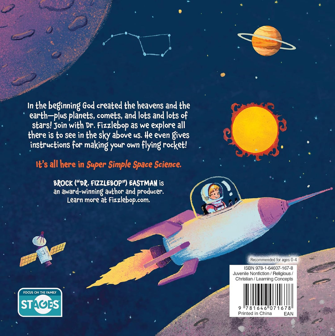 Super Simple Space Science with Dr. Fizzlebop (Dr. Fizzlebop’s Super Simple Science) by Brock Eastman (Author)