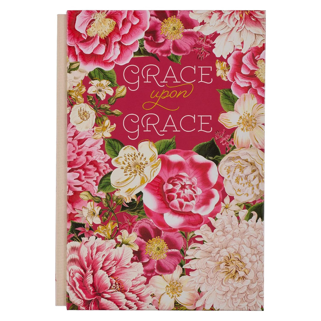 Journal Hardcover Grace Upon Grace  John 1:1