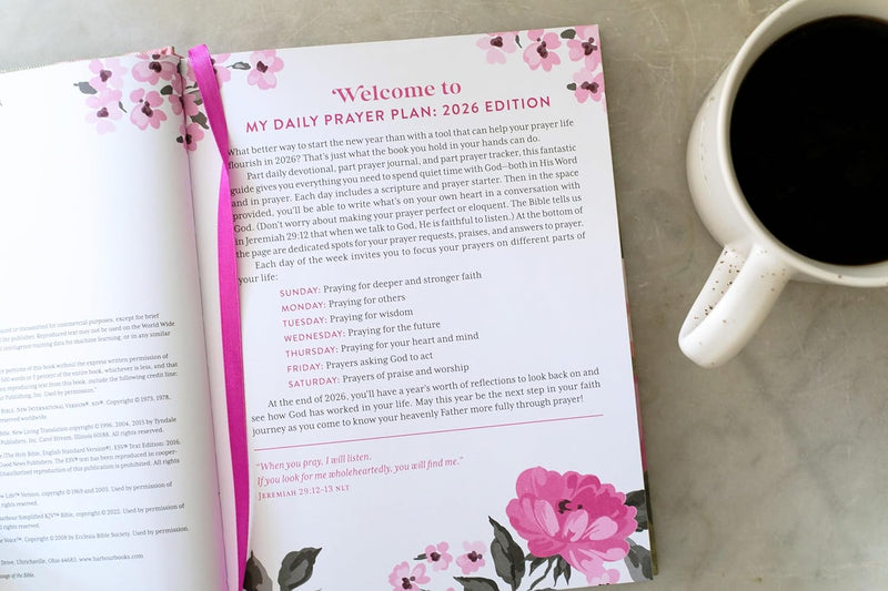 My Daily Prayer Plan: 2026 Edition: An Interactive Prayer Tracker for Women Hardcover