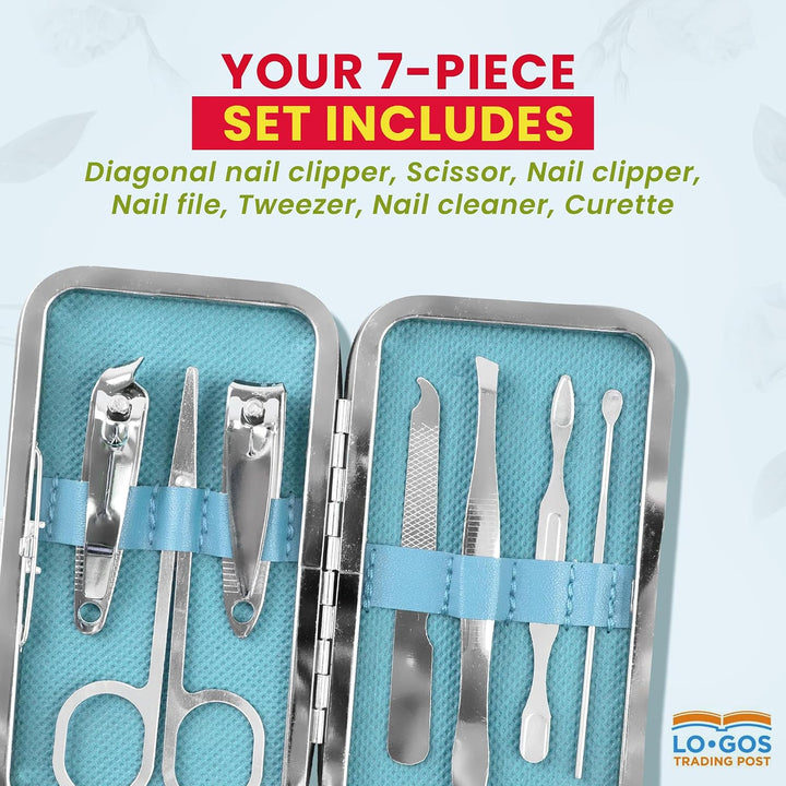 Manicure Set, Teal – Hope, Hebrews 6:19