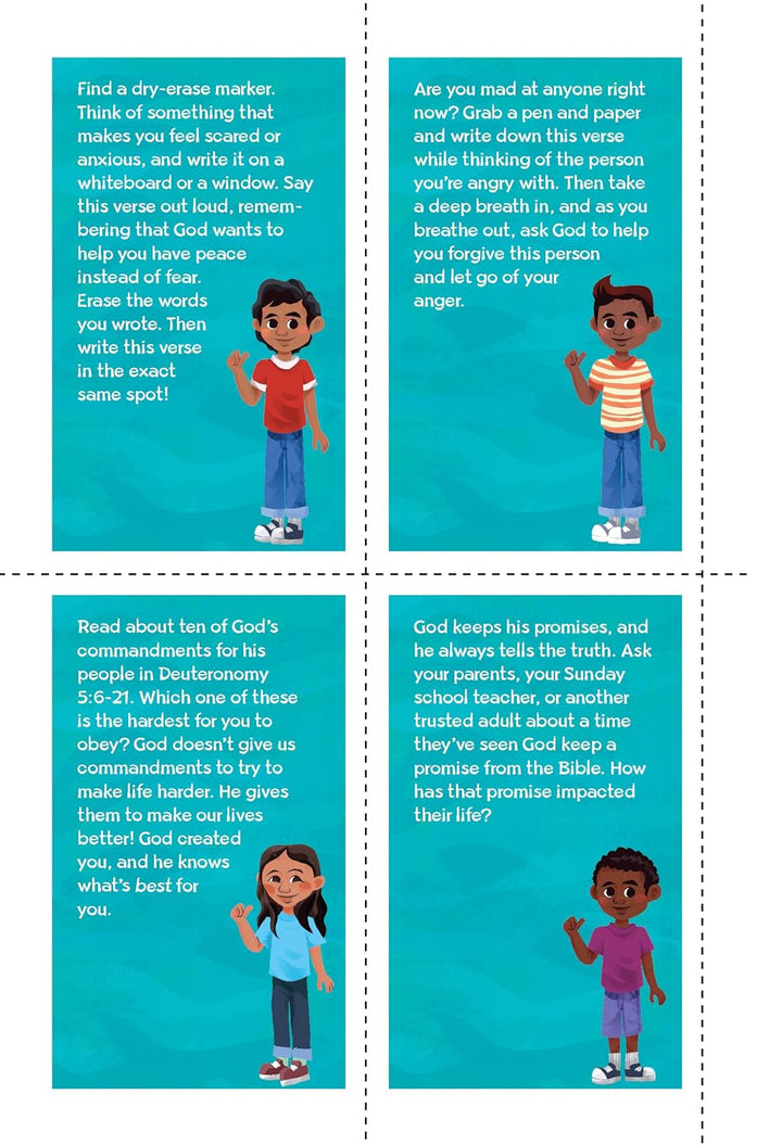 GO Bible Key Verse Challenge: Scripture Memory Verse Cards by Brock Eastman (Author), Talia Messina (Author)