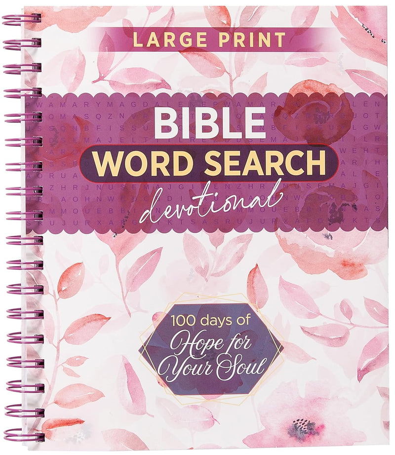 100 Days of Hope for Your Soul: Bible Word Search Devotional.