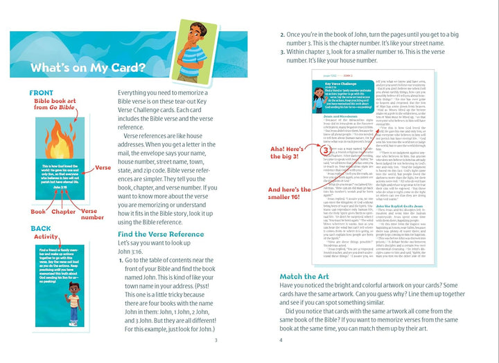 GO Bible Key Verse Challenge: Scripture Memory Verse Cards by Brock Eastman (Author), Talia Messina (Author)