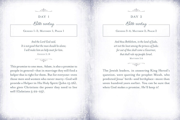 The Daily Bible Promise Book Hardcover - A 365-Day Devotional &amp; Bible Reading Plan