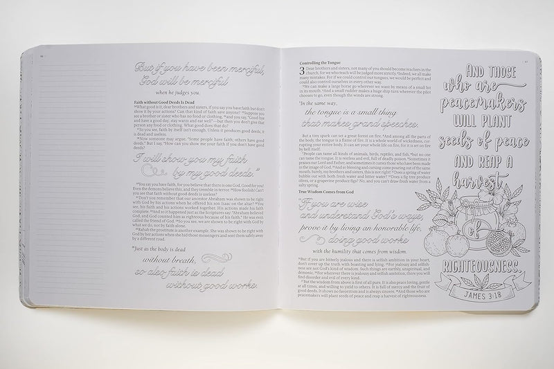 Inspire: 1 Timothy--Revelation (Softcover): Coloring & Creative Journaling through 1 Timothy--Revelation Paperback