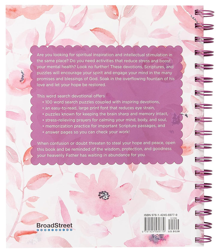 100 Days of Hope for Your Soul: Bible Word Search Devotional.