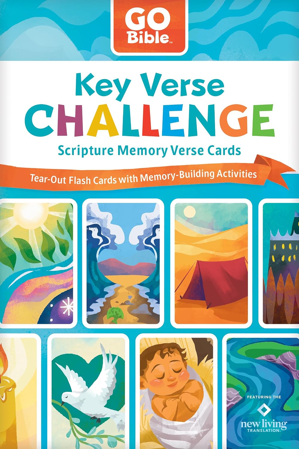 GO Bible Key Verse Challenge: Scripture Memory Verse Cards by Brock Eastman (Author), Talia Messina (Author)