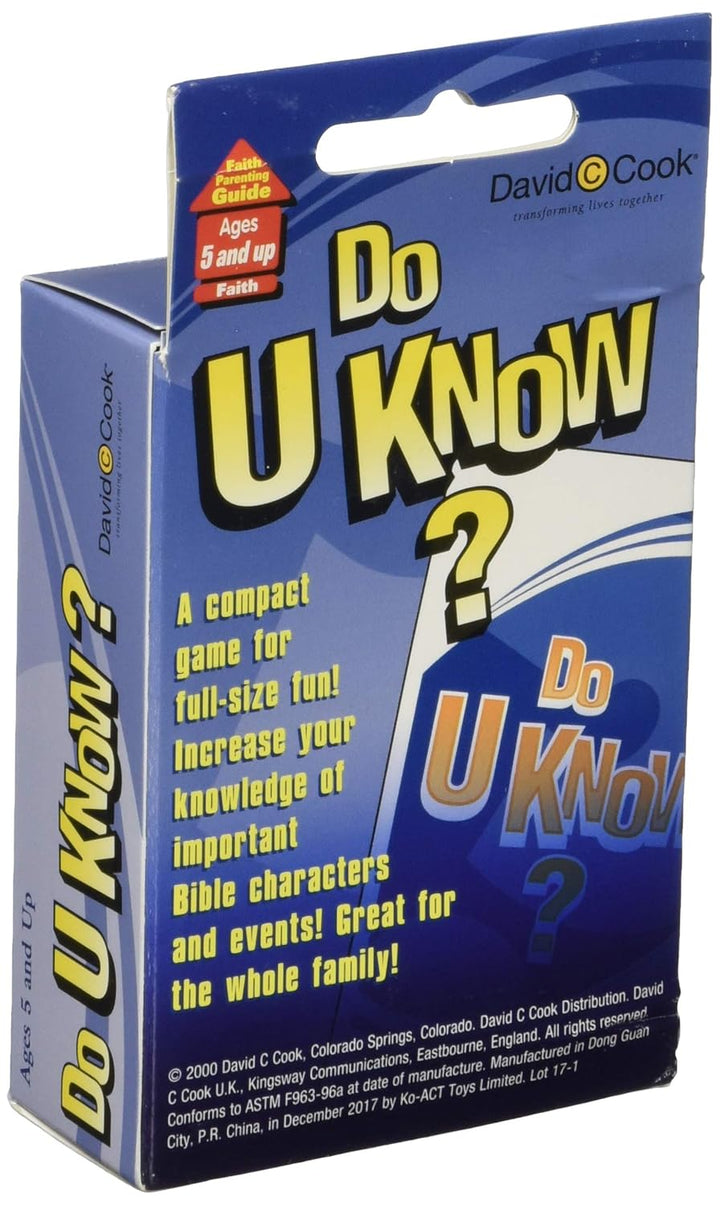 Do U Know? - Game