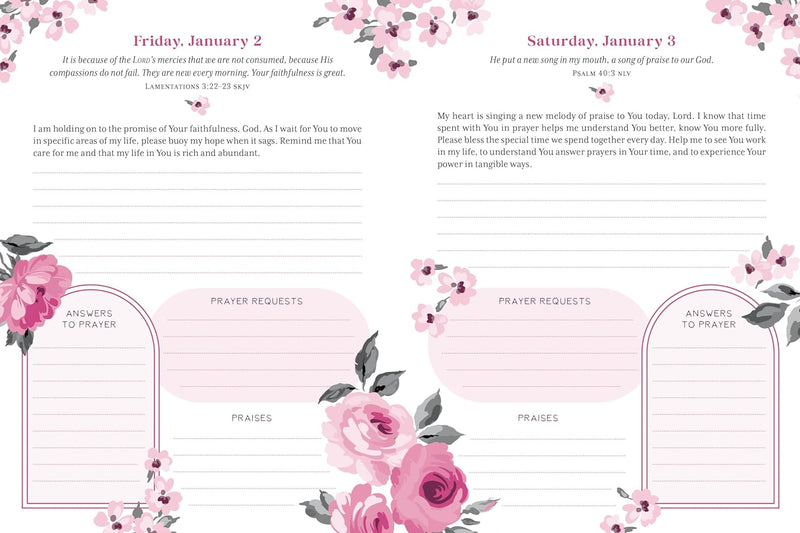 My Daily Prayer Plan: 2026 Edition: An Interactive Prayer Tracker for Women Hardcover