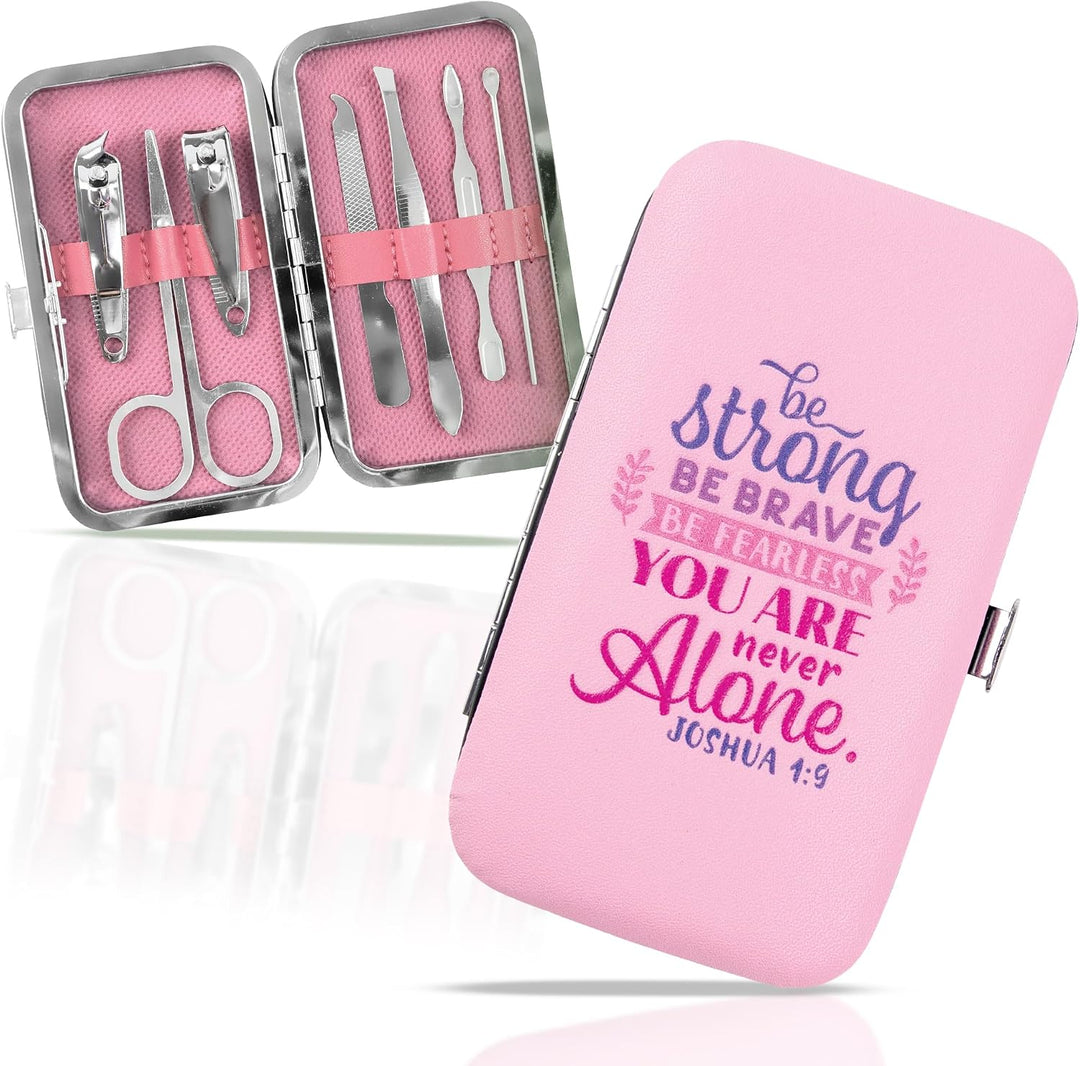 Manicure Set, Pink – Have Faith in the Lord, Mark 11:22-23 (Copy)