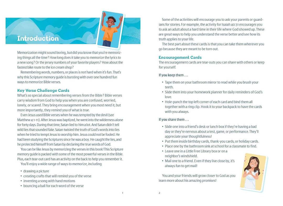 GO Bible Key Verse Challenge: Scripture Memory Verse Cards by Brock Eastman (Author), Talia Messina (Author)