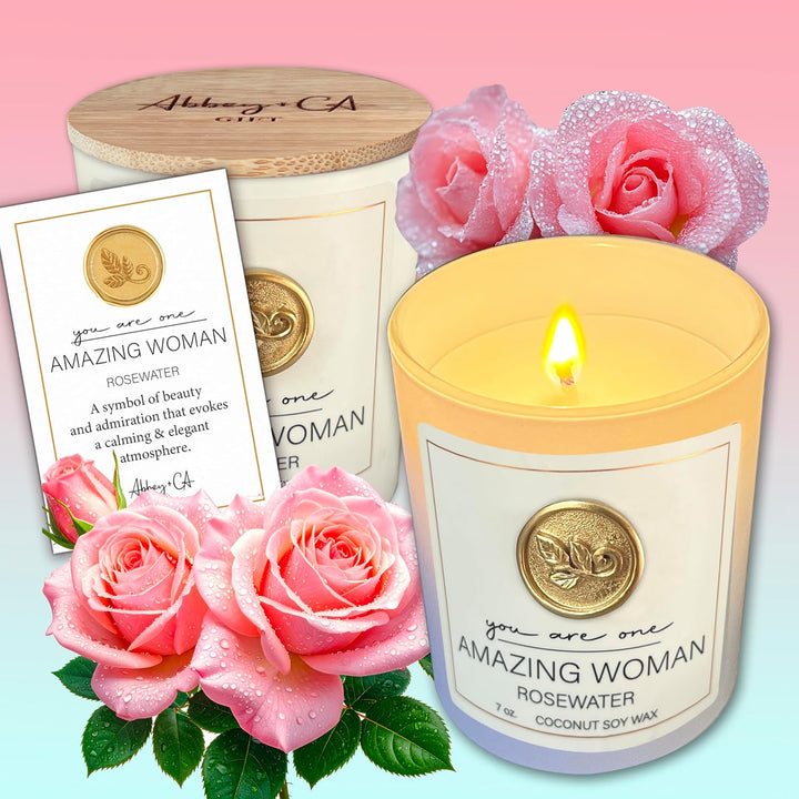 Amazing Woman - Rosewater - Scentspirations Candle Collection