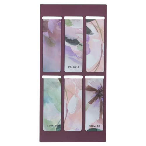 Bloom Like the Flowers Magnetic Bookmark Set