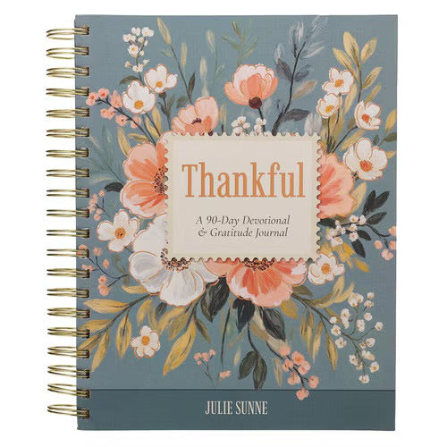 Thankful: A 90-Day Devotional and Gratitude Journal