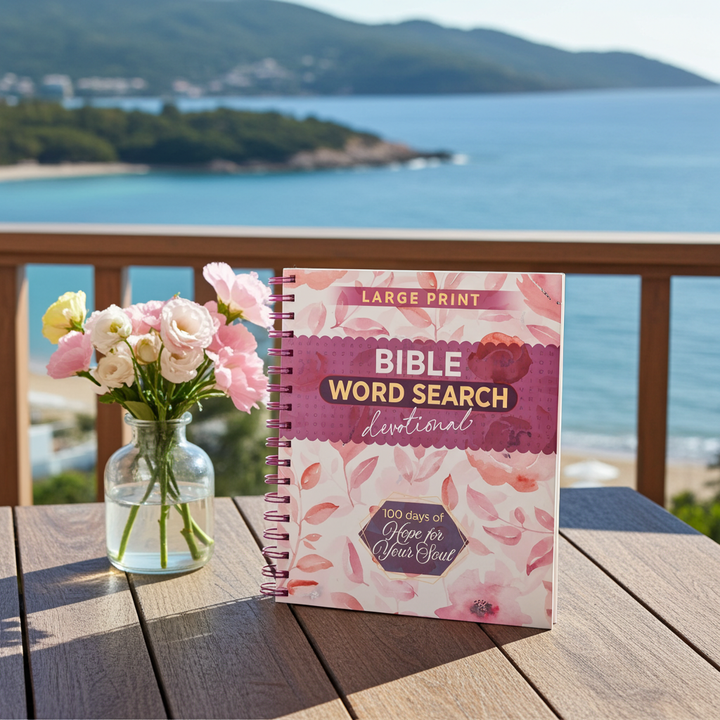 100 Days of Hope for Your Soul: Bible Word Search Devotional.