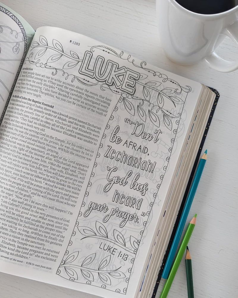 Inspire PRAYER Bible Giant Print NLT, Filament Enabled