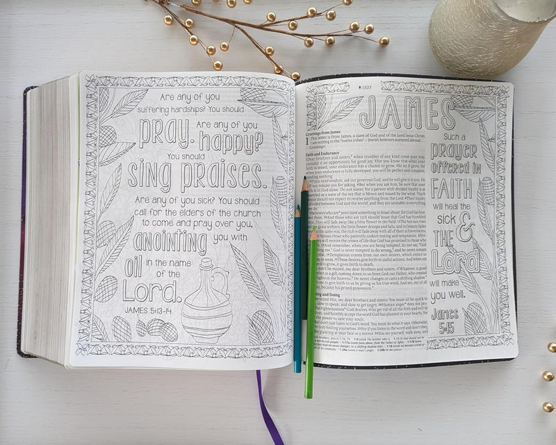 Inspire PRAYER Bible Giant Print NLT, Filament Enabled