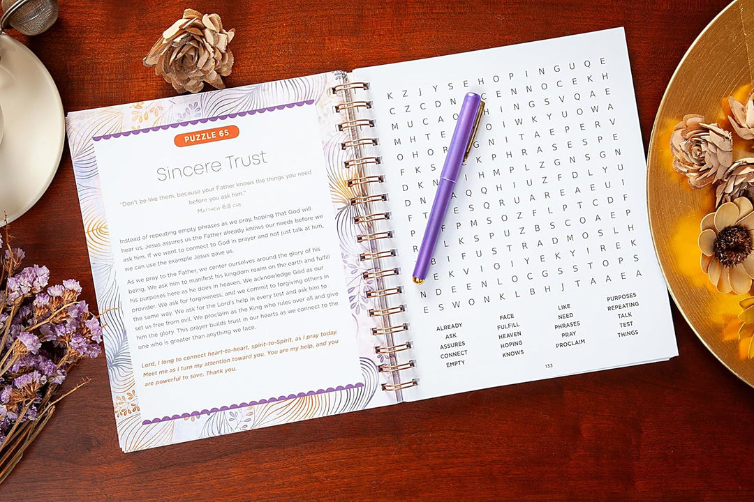 100 Meditations on the Words of Jesus: Word Search Devotional