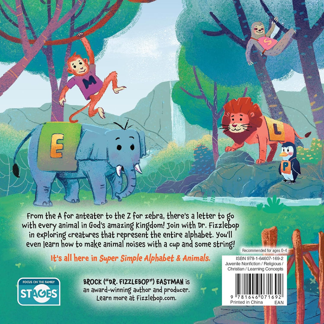 Super Simple Alphabet and Animals with Dr. Fizzlebop (Dr. Fizzlebop’s Super Simple Science) by Brock Eastman (Author)