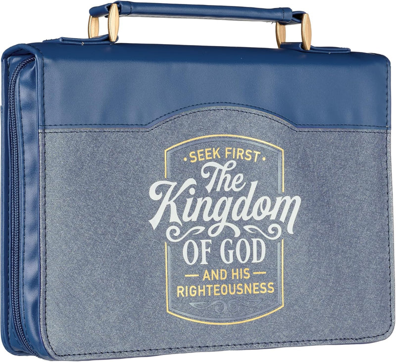 Bible Cover- Seek First the Kingdom of God - Mat. 6:33