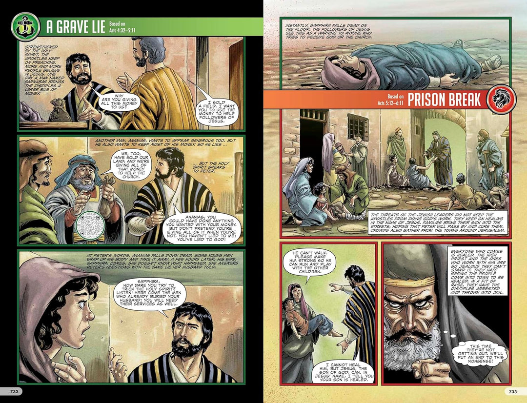 The Action Bible: Faith in Action Edition
