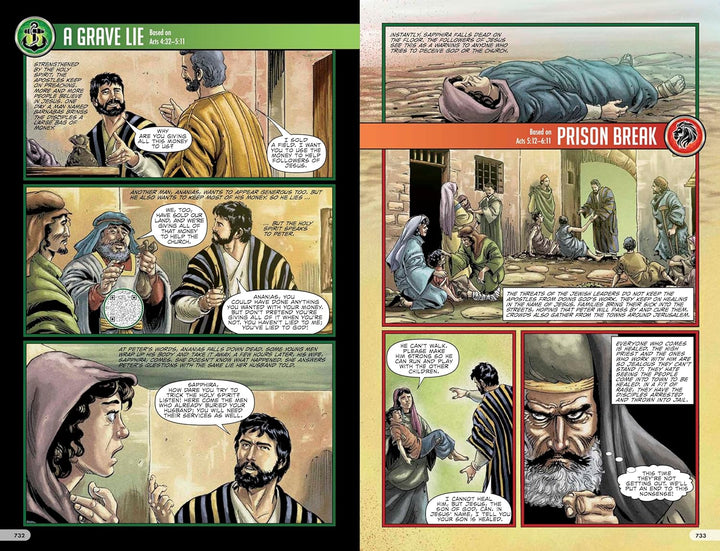 The Action Bible: Faith in Action Edition