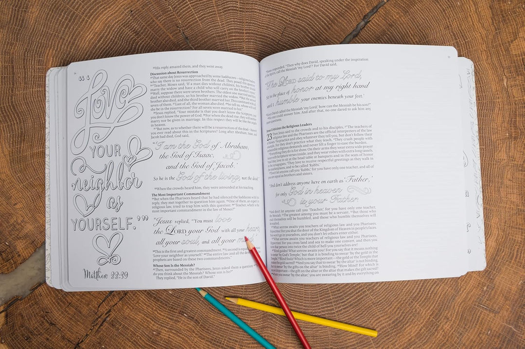 Inspire: Matthew &amp; Mark (Softcover): Coloring &amp; Creative Journaling through Matthew &amp; Mark