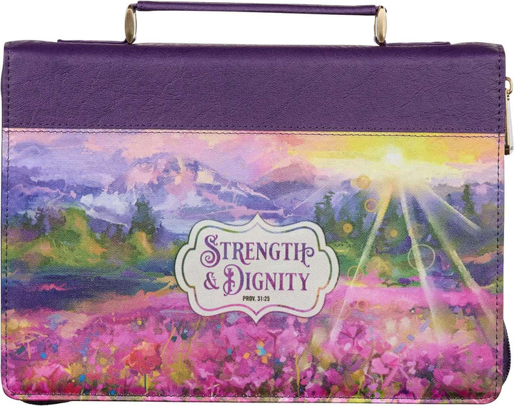 STRENGTH &amp; DIGNITY Bible Cover Prov 31:25