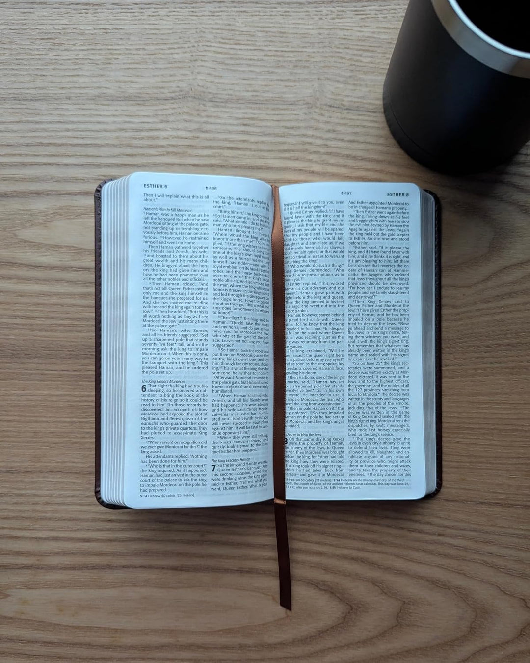 NLT Pocket Thinline Bible, Filament Enabled (LeatherLike, Brown Cross, Red Letter)