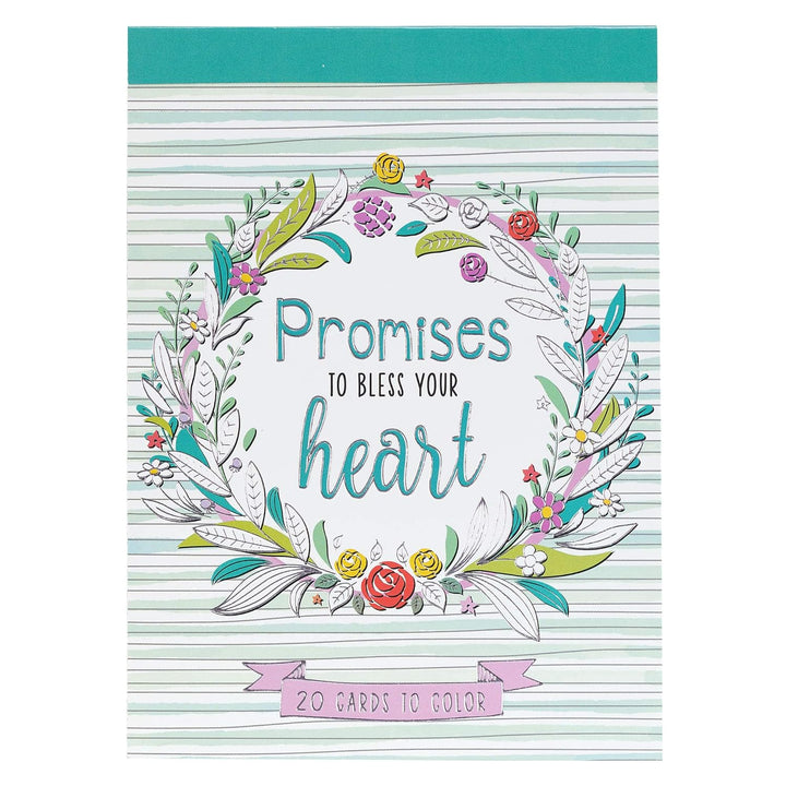 Promises To Bless Your Heart - 20 Inspirational and Exquisitely Designed Cards