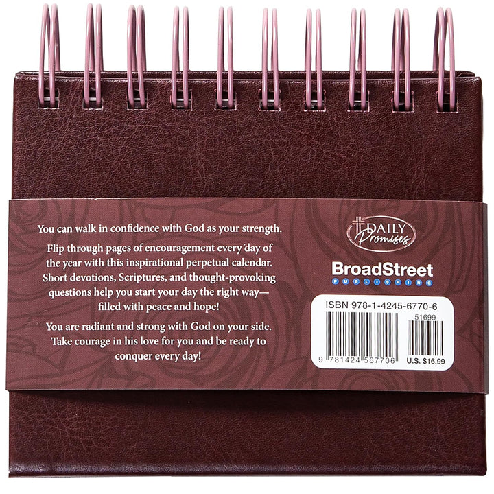 Daily Strength for Women: Daily Promises Spiral-bound – Desk Calendar
