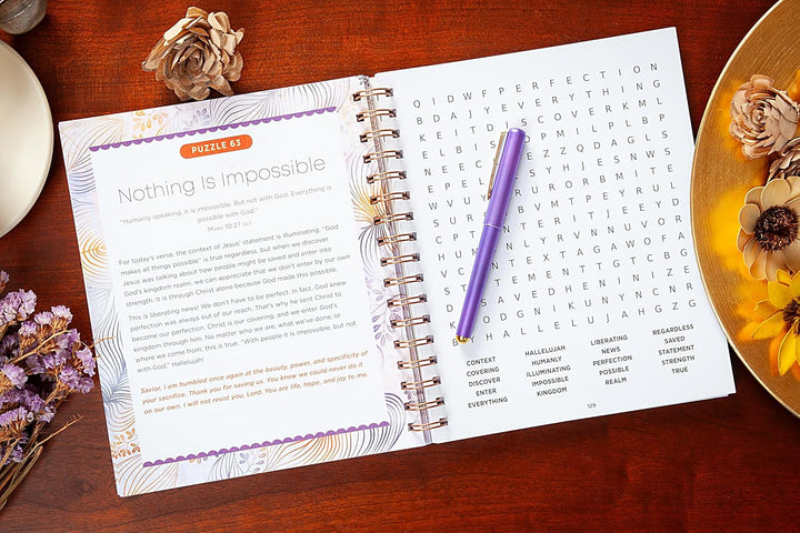 100 Meditations on the Words of Jesus: Word Search Devotional
