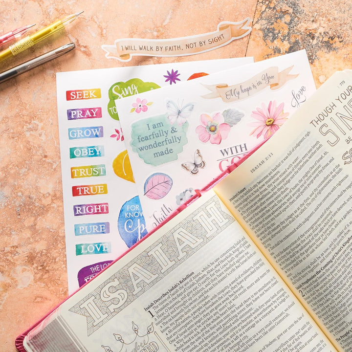Colorful Stickers for Bible Journaling