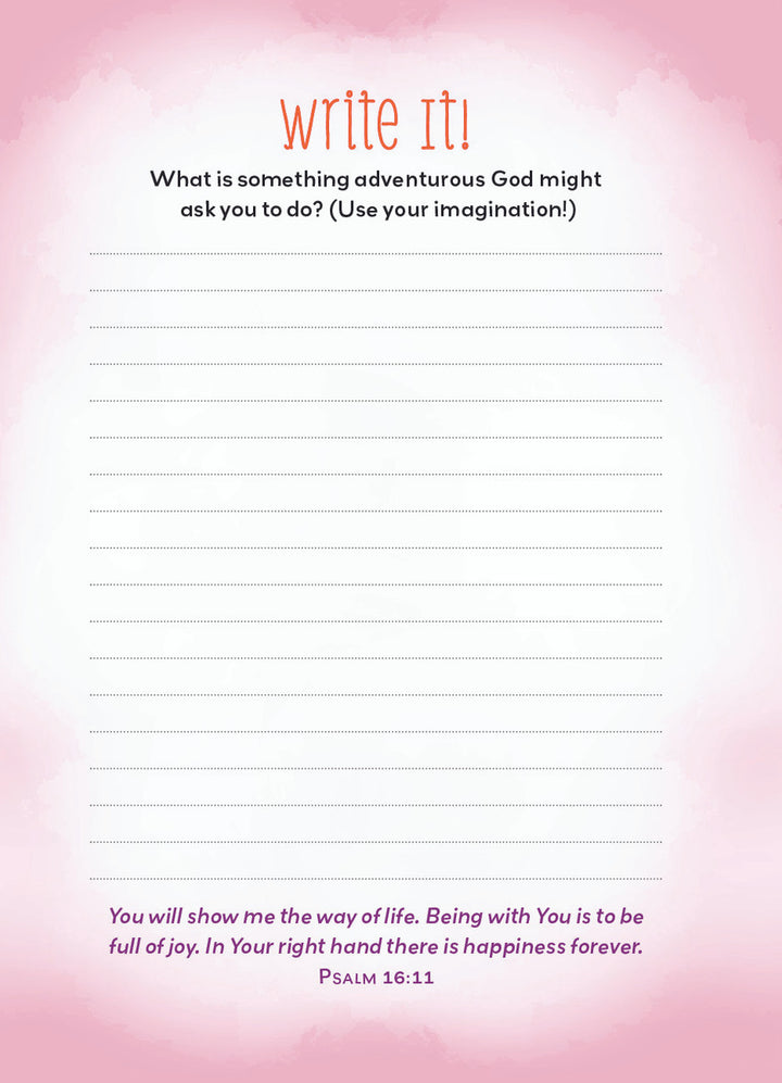 A to Z Devotional Journal and Sketchbook for Courageous Girls