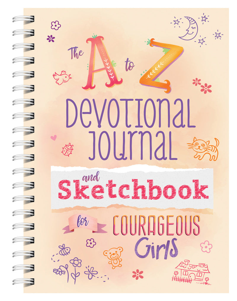 A to Z Devotional Journal and Sketchbook for Courageous Girls