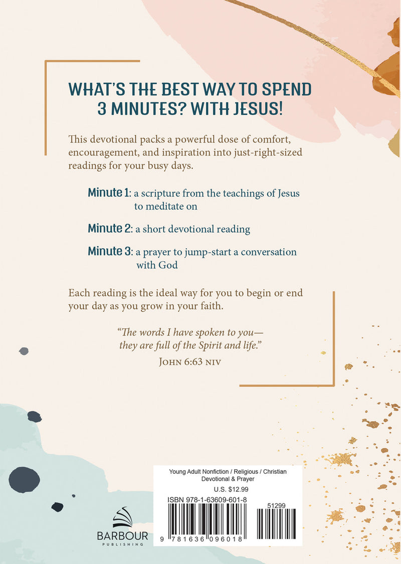 3 Minutes with Jesus: 180 Devotions for Teen Girls