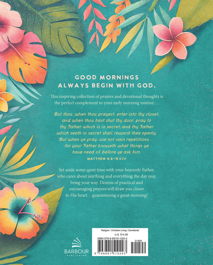 Mornings with God Large Print - Prayers and Devotions for Women