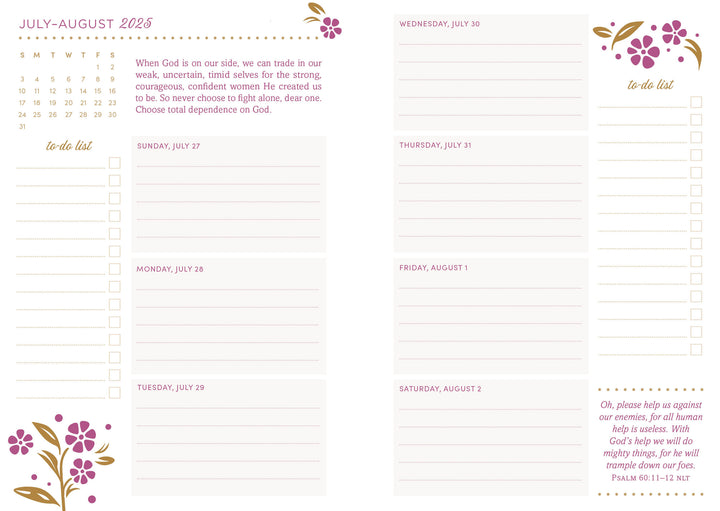 2026 Planner Daily Wisdom for Women