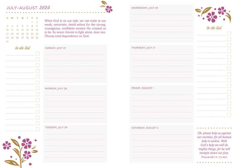 2026 Planner Daily Wisdom for Women