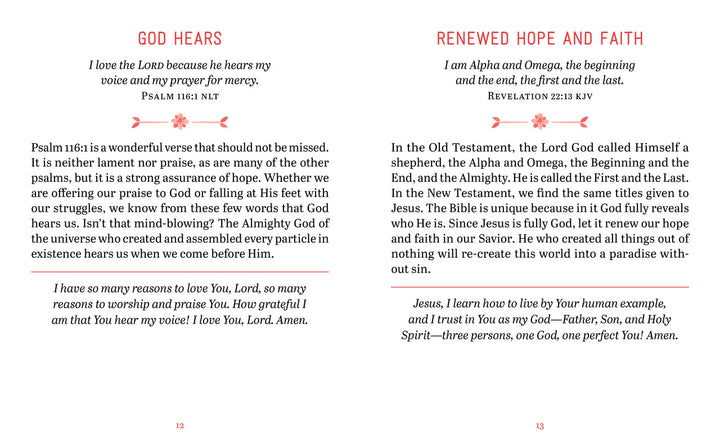 3-Minute Devotions for Women Large Print: 180 Inspirational Readings for Her Heart