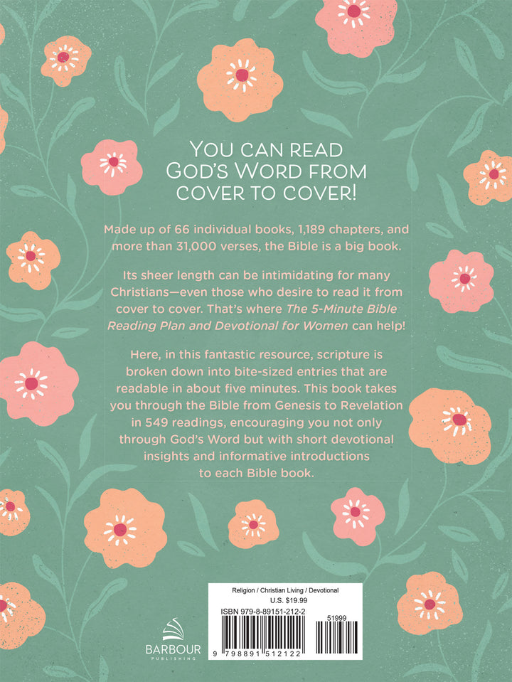 The 5-Minute Bible Reading Plan and Devotional for Women